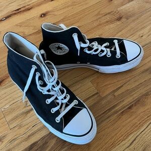 Converse Platform High Top Sneakers - Black & White